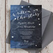 Midnight Stars Wedding Invitation additional 4