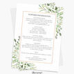 Greenery Frame Wedding Invitation additional 2