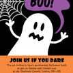 Halloween Ghost Birthday Party Invitation additional 4