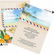 Florida Beach Postcard Wedding Invitation additional 3