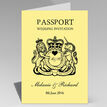 Passport Travel Themed Wedding Invitation additional 5