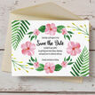 Tropical Flower Save the Date additional 5