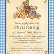 Teddy Bears' Picnic Christening / Baptism Invitation additional 6