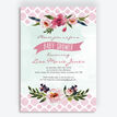 Watercolour Floral Baby Shower Invitation additional 1