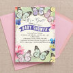 Butterfly Garden Baby Shower Invitation additional 3