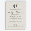 Rustic Calligraphy Personalised Baby Shower Invitation additional 1