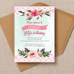Watercolour Floral Party Invitation additional 3