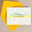 Pastel Confetti Personalised Thank You Cards additional 1