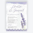 Lilac & Lavender Wedding Invitation additional 1