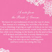 Lace Wedding Gift Wish Card additional 8