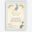 Peter Rabbit & Jemima Puddle Duck Christening / Baptism Invitation additional 1