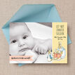 Flopsy Bunny Photo Birth Announcement Card additional 1