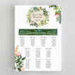 Flora Wreath Wedding Seating Plan additional 2