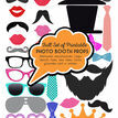 Full Set of Printable Photo Booth Props additional 1