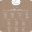 Rustic Lace Wedding Seating Plan additional 3
