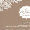 Rustic Lace Wedding Seating Plan additional 4