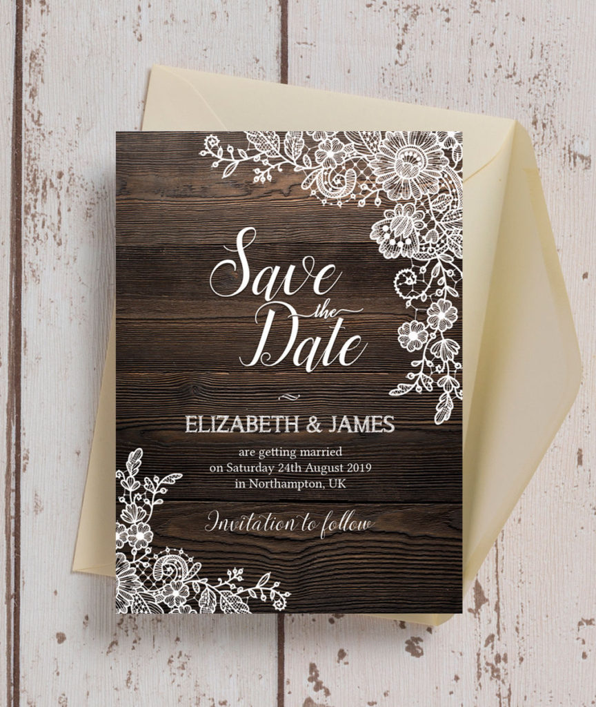 12 Of The Best Rustic Save The Dates