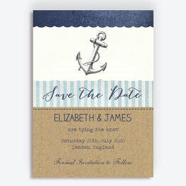 Nautical Knot Save the Date