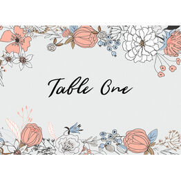 Wild Flowers Table Name