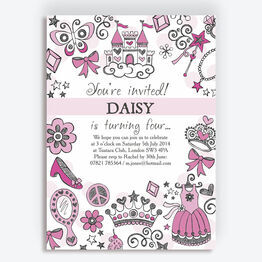 Fairy Princess Party Invitation