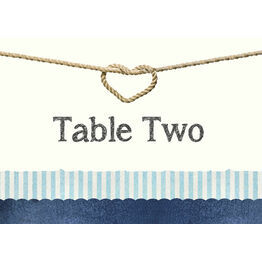 Nautical Knot Table Name