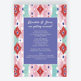 Summer Festival Wedding Invitation