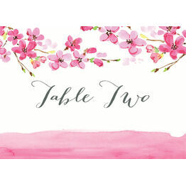 Cherry Blossom Table Name