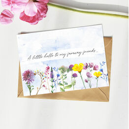 Pack of 10 Wild Flowers Note Cards
