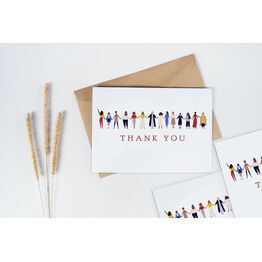 Pack of 10 Women Supporting Women Thank You Note Cards