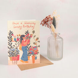 'Have A Blooming Lovely Birthday' Recycled Seeded Card