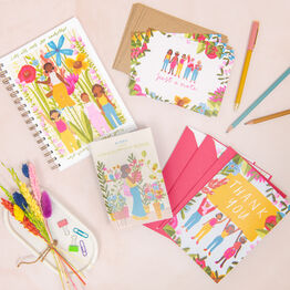 In Bloom Floral Women Stationery Gift Set