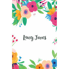 Floral Fiesta Place Card - Sheet of 9