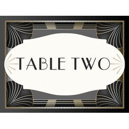 Art Deco Table Name