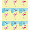 Flamingo Fiesta Wedding Place Cards additional 2