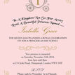 Enchanted Pink & Gold Princess Party Invitation additional 3