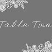 Floral Lace Wedding Table Name additional 4