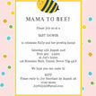 Bumble Bees Baby Shower Invitation - Pink additional 3
