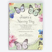 Butterfly Garden Naming Day Ceremony Invitation additional 1