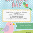 Cute Birds Naming Day Ceremony Invitation - Pink additional 3