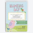 Cute Birds Naming Day Ceremony Invitation - Pink additional 1