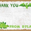 Dinosaur Thank You Card additional 2