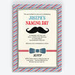 Little Man Naming Day Ceremony Invitation additional 1