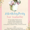 Mrs Tiggy Winkle Birthday Party Invitation additional 5