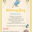 Peter & Jemima Naming Day Ceremony Invitation additional 3