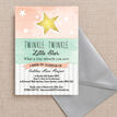 Twinkle Star Naming Ceremony Day Invitation additional 2