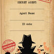 Spy Mission / Secret Agent Name Cards - Set of 9 additional 1