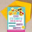 Emoji Themed Birthday Party Invitation additional 3