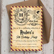 Witches & Wizards Birthday Party Invitation additional 3