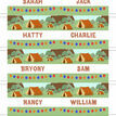 Camping Themed Name Cards - Set of 9 additional 2
