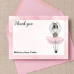 Prima Ballerina Thank You Card additional 3